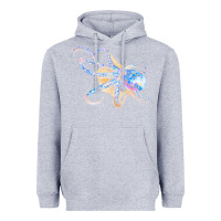 Heather Grey octopus t  shirtoctopus t  shirt Heavyweight Hoodie - linhVisuals