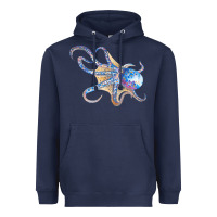Navy octopus t  shirtoctopus t  shirt Heavyweight Hoodie - linhVisuals