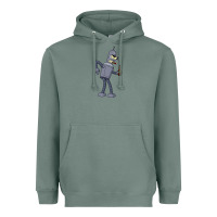 Sage futurama bender Heavyweight Hoodie - linhVisuals