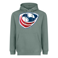 Sage usa rugby Heavyweight Hoodie - linhVisuals