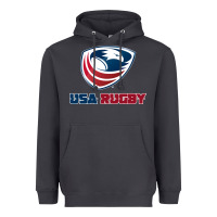 Smoke usa rugby Heavyweight Hoodie - linhVisuals