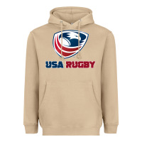 Mushroom usa rugby Heavyweight Hoodie - linhVisuals