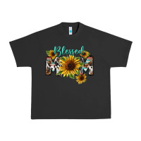 Pigment Black Blessed mom Mother's Day Urban Heavy Tee - FaDigitalArtStudio