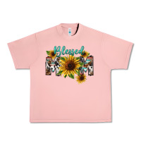 Salmon Blessed mom Mother's Day Urban Heavy Tee - FaDigitalArtStudio