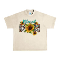 Sandshell Blessed mom Mother's Day Urban Heavy Tee - FaDigitalArtStudio