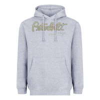 Heather Grey peterbilt class pays   trucker quote Heavyweight Hoodie - linhVisuals