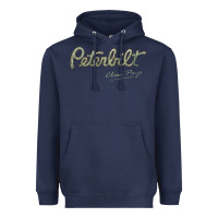 Navy peterbilt class pays   trucker quote Heavyweight Hoodie - linhVisuals