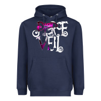 Navy pierce the veil black Heavyweight Hoodie - linhVisuals