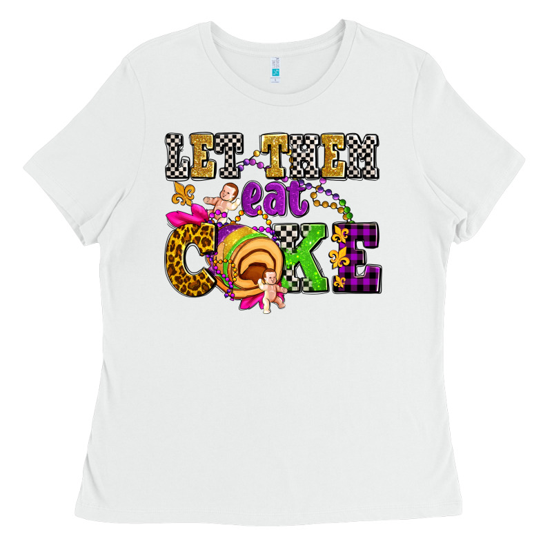 Let Them Eat Cake Olivia Ladies Tee by OliviaCreatesArt | Teevron