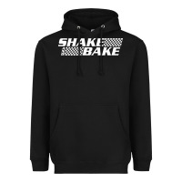Black shake and bake Heavyweight Hoodie - linhVisuals