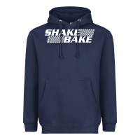 Navy shake and bake Heavyweight Hoodie - linhVisuals