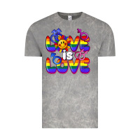 Cloud Rock Love is love Vintage Tee - FaDigitalArtStudio
