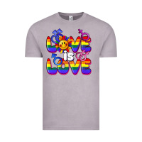 Vintage Zinc Love is love Vintage Tee - FaDigitalArtStudio
