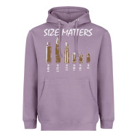 Lavender size matters Heavyweight Hoodie - linhVisuals