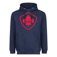 Navy rugby canada Heavyweight Hoodie - linhVisuals