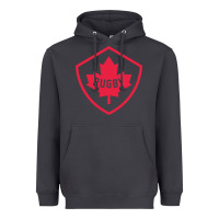 Smoke rugby canada Heavyweight Hoodie - linhVisuals