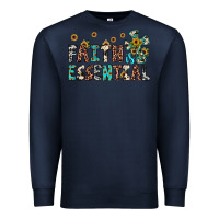 Navy faith is essential Premium Sweatshirt - JahusDesignShop