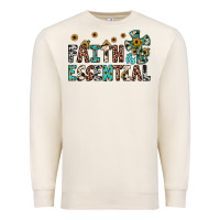 Sandshell faith is essential Premium Sweatshirt - JahusDesignShop