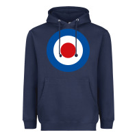 Navy suitable-the-who-target-worn Heavyweight Hoodie - linhVisuals