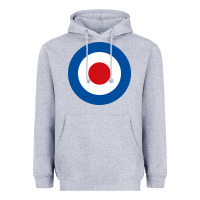 Heather Grey suitable-the-who-target-worn Heavyweight Hoodie - linhVisuals