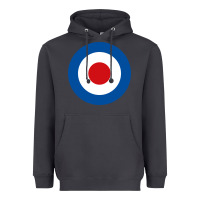 Smoke suitable-the-who-target-worn Heavyweight Hoodie - linhVisuals