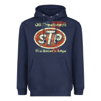 Navy stp    nostalgia drag racing Heavyweight Hoodie - linhVisuals