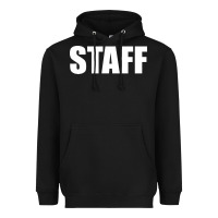 Black staff Heavyweight Hoodie - linhVisuals