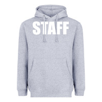 Heather Grey staff Heavyweight Hoodie - linhVisuals