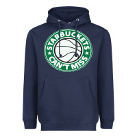 Navy starbuckets can't Heavyweight Hoodie - linhVisuals