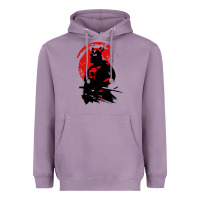 Lavender samurai warrior Heavyweight Hoodie - linhVisuals