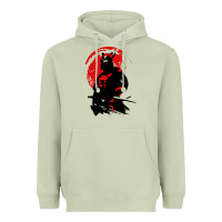 Matcha samurai warrior Heavyweight Hoodie - linhVisuals