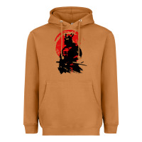 Meerkat samurai warrior Heavyweight Hoodie - linhVisuals