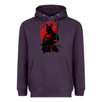 Plum samurai warrior Heavyweight Hoodie - linhVisuals