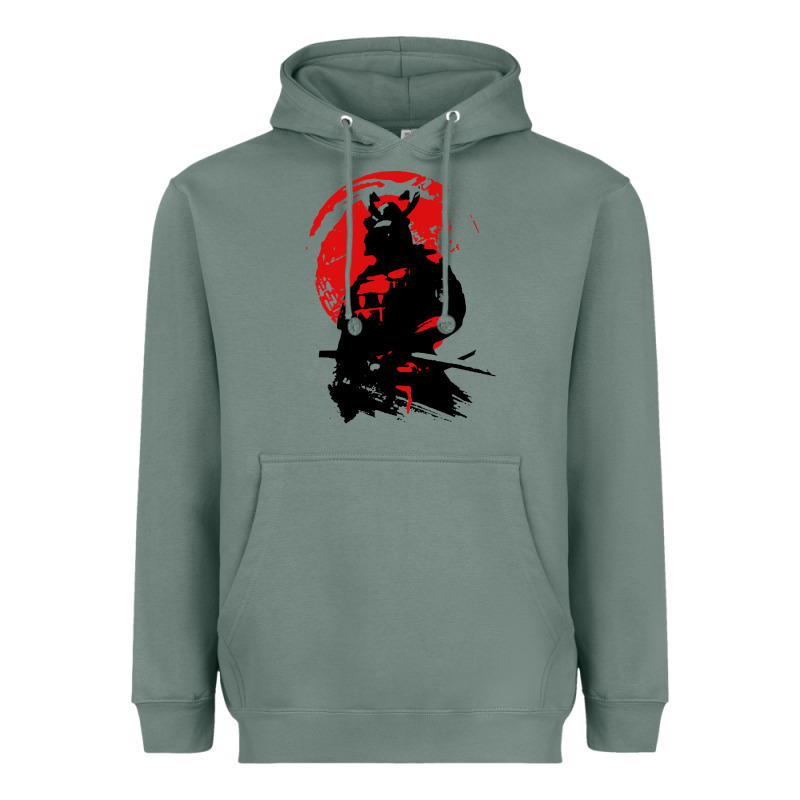 Samurai Warrior Heavyweight Hoodie by linhVisuals | Teevron