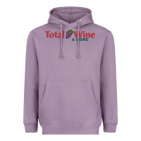 Lavender total and wine & more   wine drinker Heavyweight Hoodie - linhVisuals