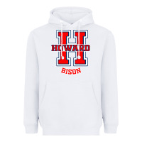 White howard 1867 university Heavyweight Hoodie - linhVisuals