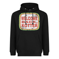 Black welcome back, kotter Heavyweight Hoodie - linhVisuals