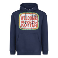 Navy welcome back, kotter Heavyweight Hoodie - linhVisuals