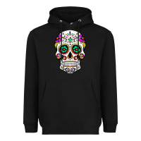 Sugar Skull Heavyweight Hoodie | Teevron