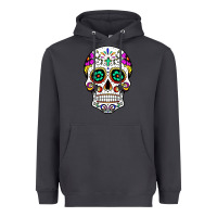 Smoke sugar skull Heavyweight Hoodie - linhVisuals