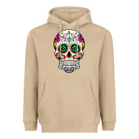 Mushroom sugar skull Heavyweight Hoodie - linhVisuals