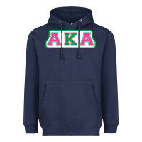 Navy alpha kappa aka Heavyweight Hoodie - linhVisuals