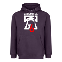 Philadelphia Vintage Liberty Bell Heavyweight Hoodie | Teevron