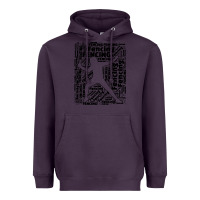 Plum fencing sport Heavyweight Hoodie - linhVisuals