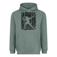 Sage fencing sport Heavyweight Hoodie - linhVisuals
