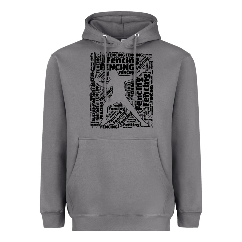 Fencing Sport Heavyweight Hoodie by linhVisuals | Teevron