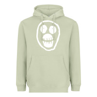 Matcha the mighty boosh monkey skull Heavyweight Hoodie - linhVisuals