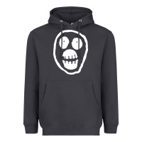 Smoke the mighty boosh monkey skull Heavyweight Hoodie - linhVisuals