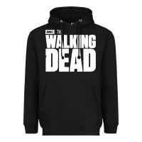 Black the walking dead blood Heavyweight Hoodie - linhVisuals