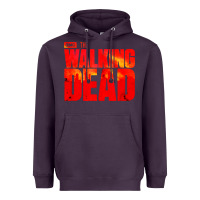 Plum the walking dead blood Heavyweight Hoodie - linhVisuals